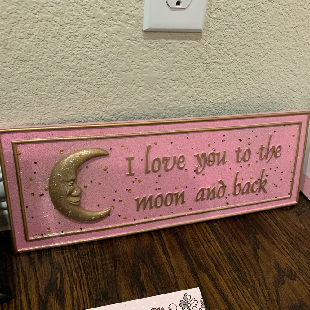 Girls room decor 3/$20